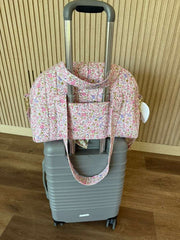 Blue Chinoiserie Weekend & Diaper Bag