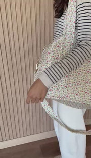 Blue Chinoiserie Weekend & Diaper Bag