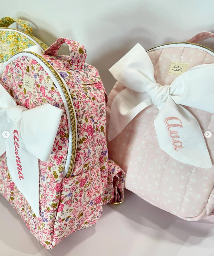 Alice W Liberty fabric Mini Backpack