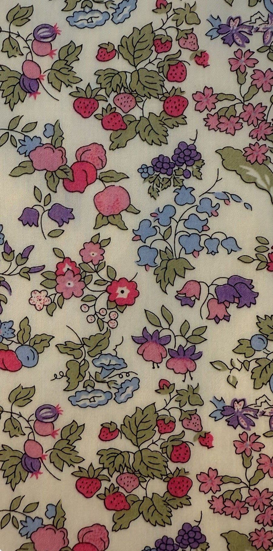 Nancy Ann Organic Liberty fabric jewelry pouch