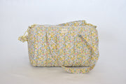 Betsy Ann Yellow Liberty fabric Mini Duffle Bag