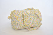 Betsy Ann Yellow Liberty fabric Mini Duffle Bag