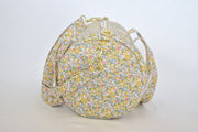 Betsy Ann Yellow Liberty fabric Mini Duffle Bag