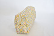 Betsy Ann Yellow Liberty fabric Hair Tool Bag