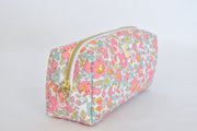 Betsy Ann Pink Liberty fabric Toiletry Bag