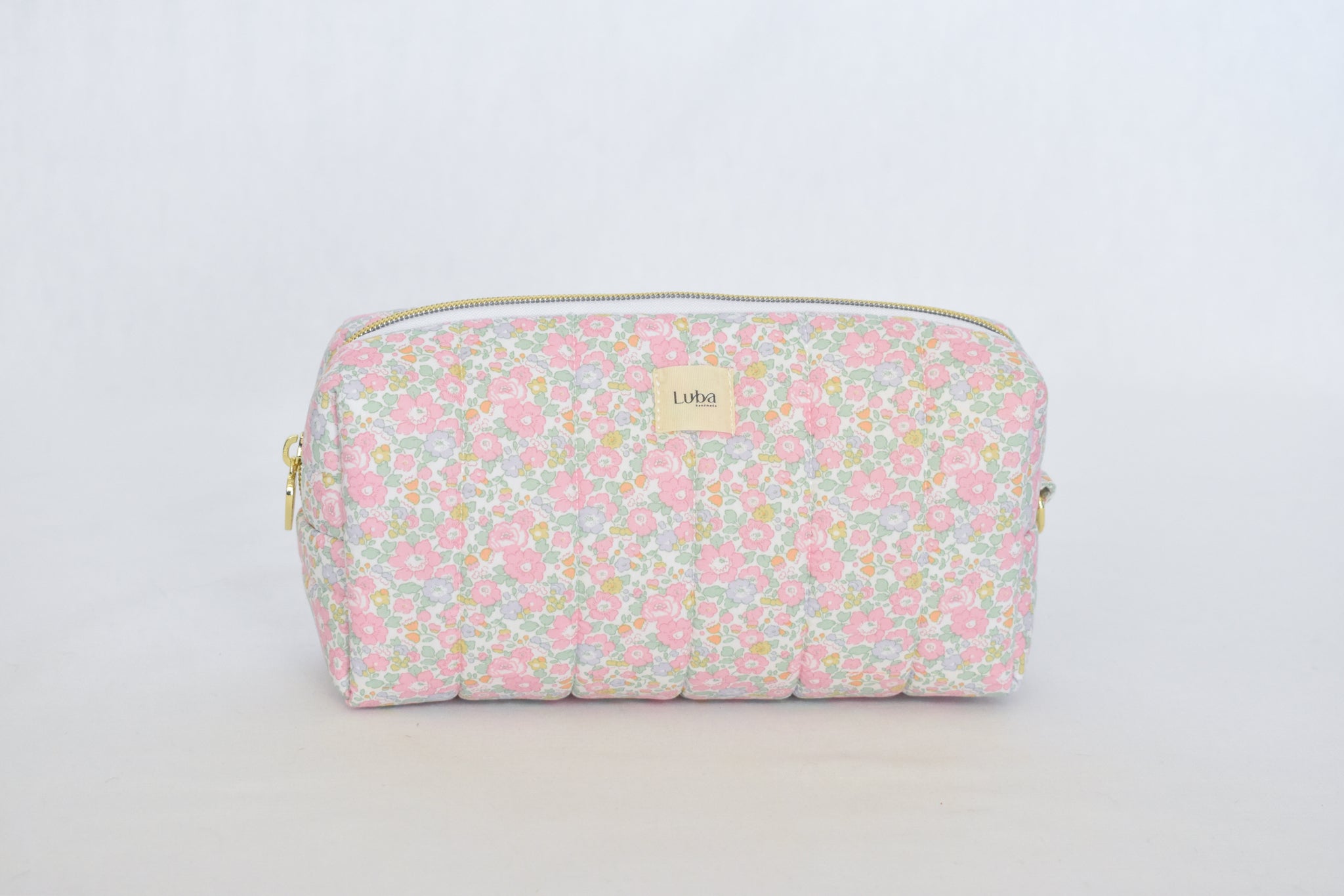Betsy Ann Soft Pink Liberty fabric Toiletry Bag