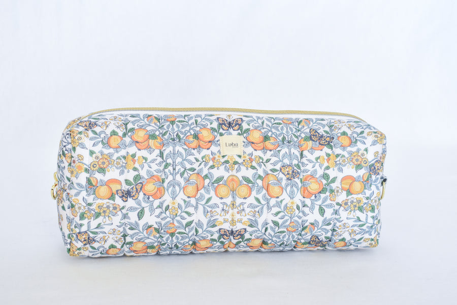 Orchard Liberty fabric Hair Tool Bag