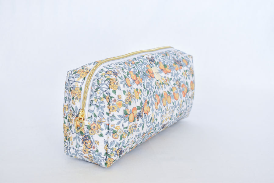 Orchard Liberty fabric Hair Tool Bag