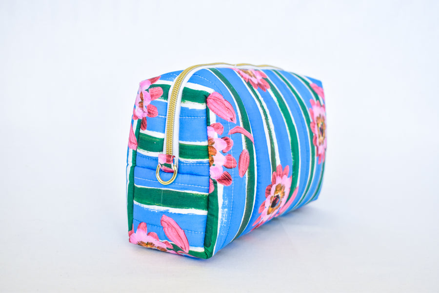 Beau Silk Twill Toiletry Bag