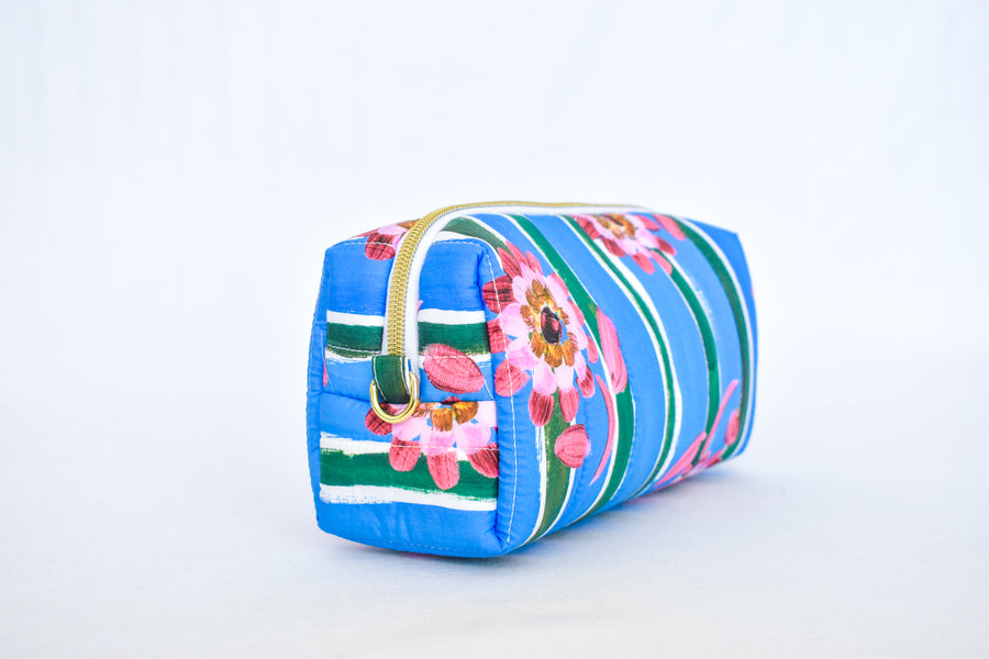 Beau Silk Twill Toiletry Bag