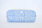 Wiltshire Blue Liberty fabric Hair Tool Bag