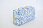 Wiltshire Blue Liberty fabric Toiletry Bag
