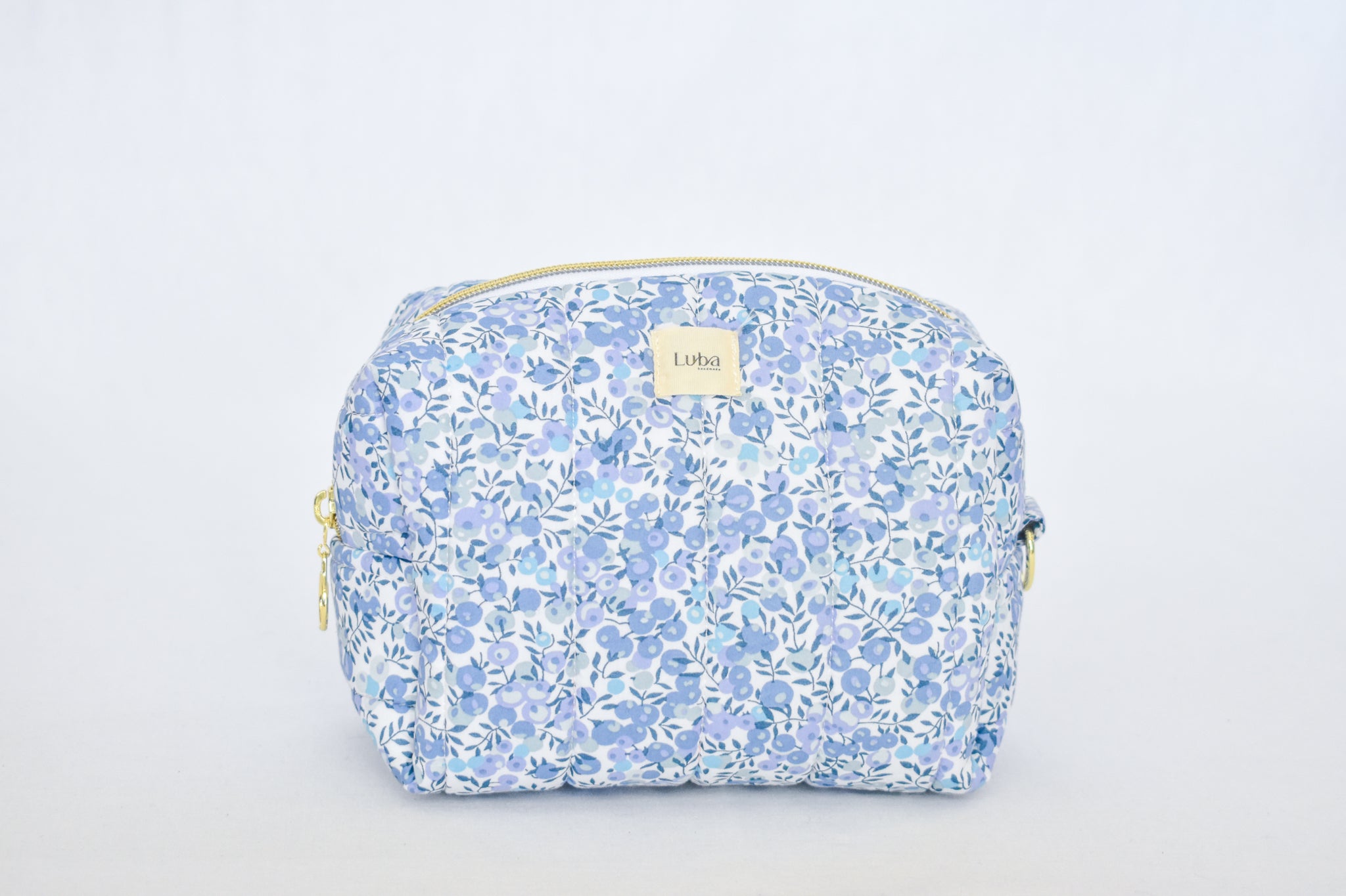 Wiltshire Blue Liberty fabric Boxy Bag