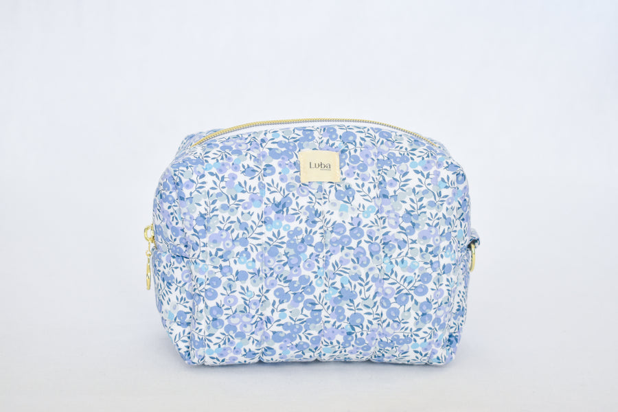 Wiltshire Blue Liberty fabric Boxy Bag