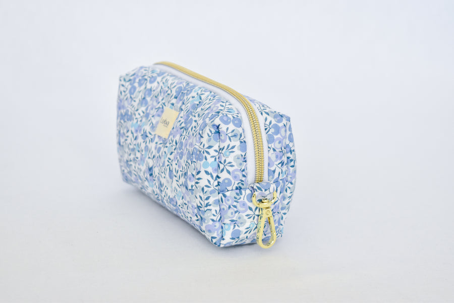 Wiltshire Blue Liberty fabric Pencil Bag
