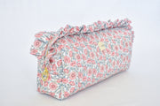 Astell Red Liberty fabric Hair Tool Bag