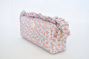 Astell Red Liberty fabric Hair Tool Bag
