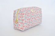 Astell Red Liberty fabric Toiletry Bag
