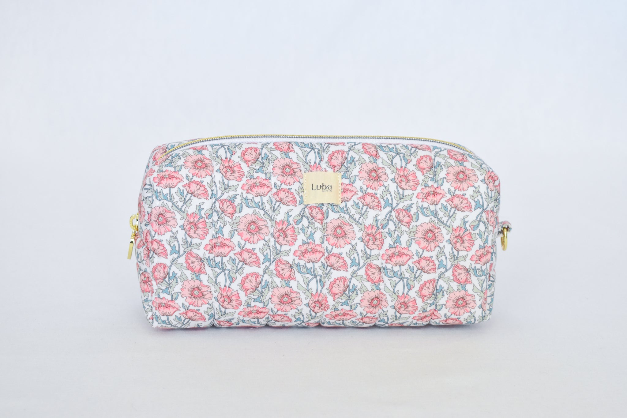 Astell Red Liberty fabric Toiletry Bag