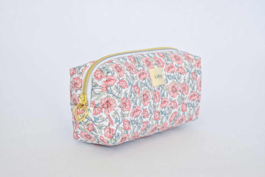 Astell Red Liberty fabric Pencil Bag