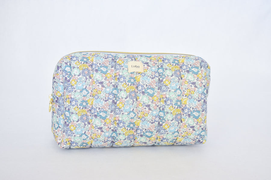 Betsy Ann Blue Tana Lawn Toiletry Bag