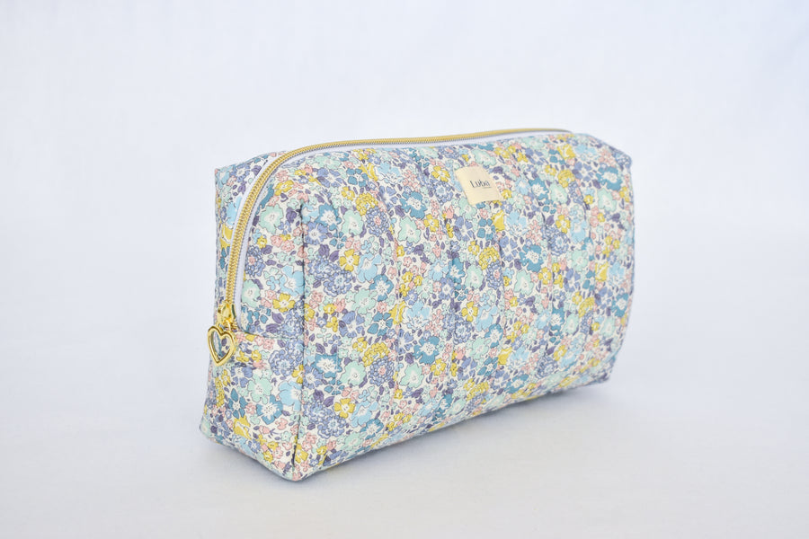 Betsy Ann Blue Tana Lawn Toiletry Bag