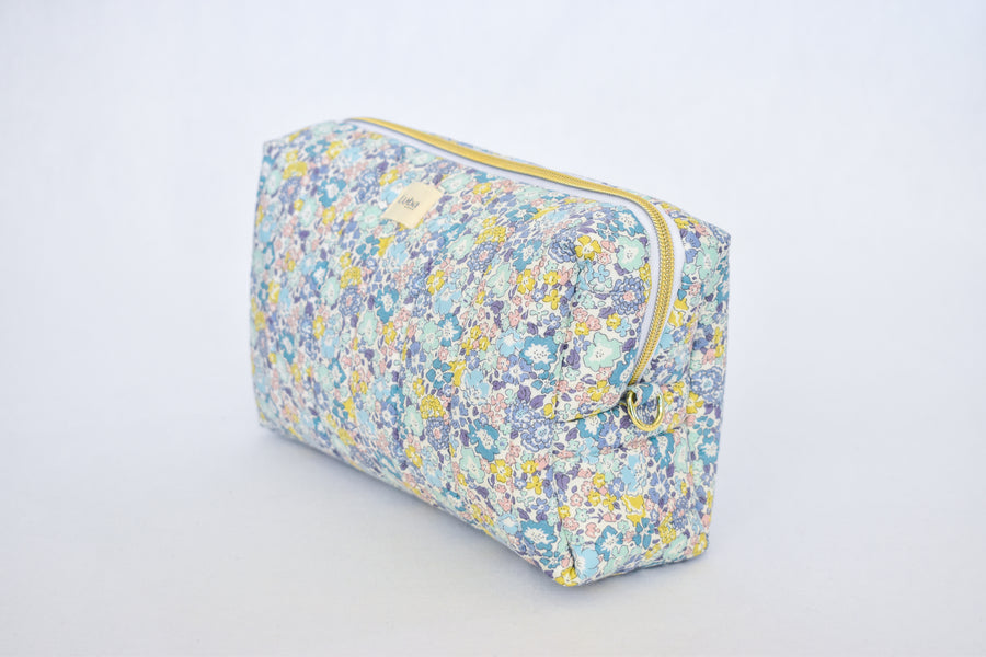 Betsy Ann Blue Tana Lawn Toiletry Bag