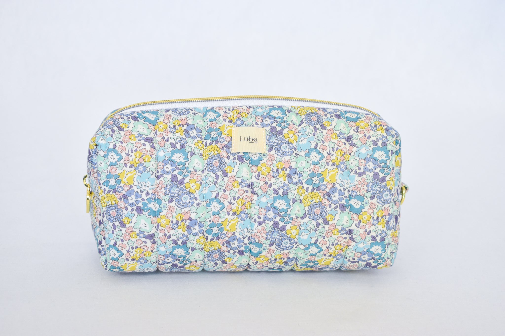 Betsy Ann Blue Tana Lawn Toiletry Bag