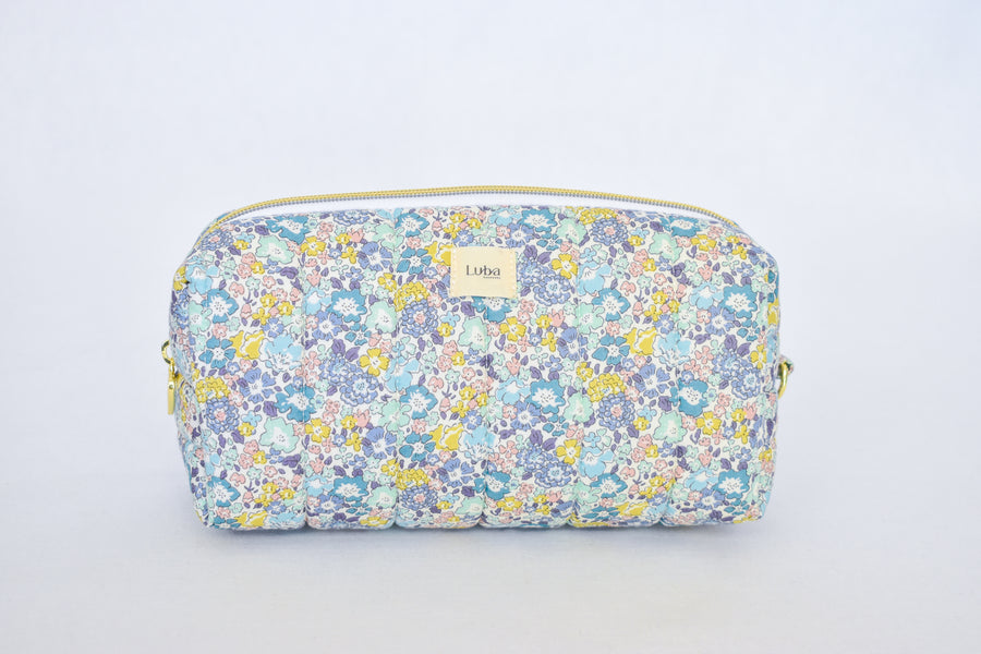 Betsy Ann Blue Tana Lawn Toiletry Bag