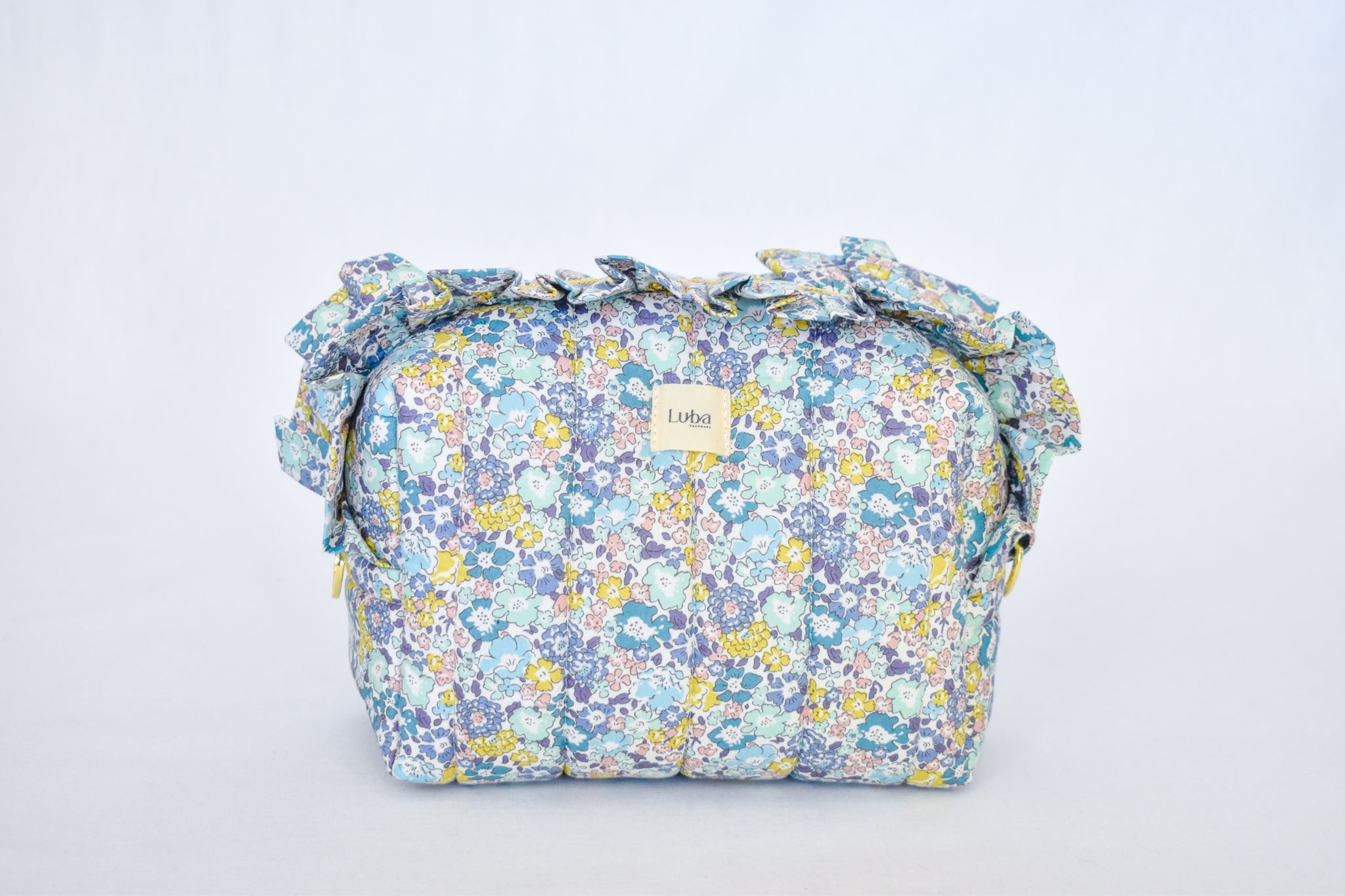 Betsy Ann Blue Tana Lawn Boxy Bag