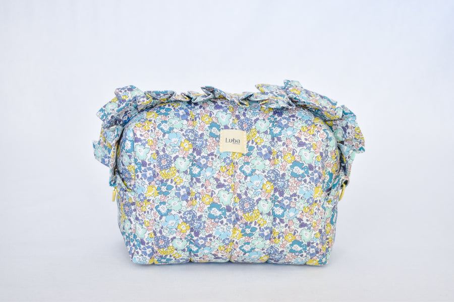 Betsy Ann Blue Tana Lawn Boxy Bag