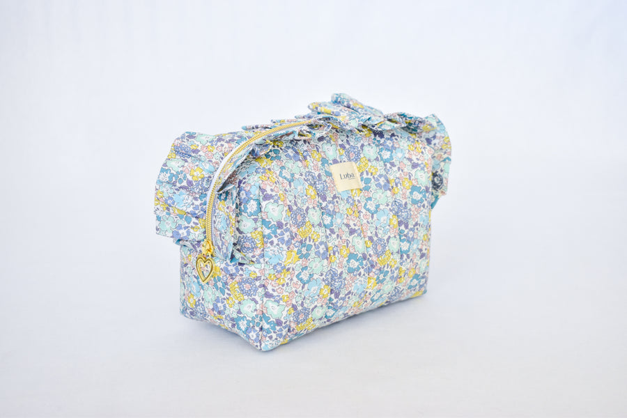 Betsy Ann Blue Tana Lawn Boxy Bag