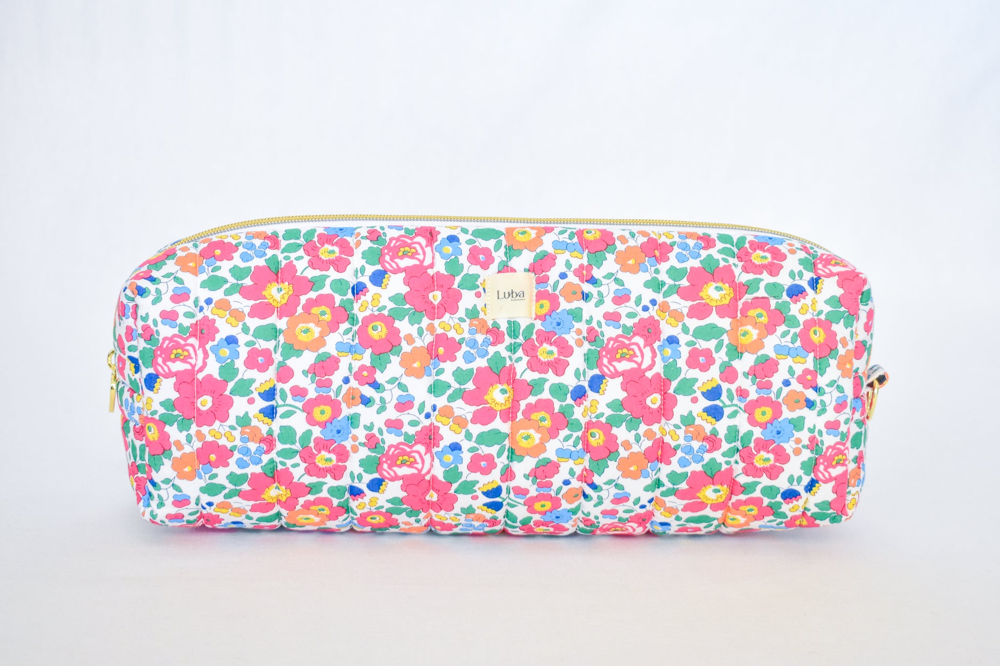 Betsy Ann Bright Pink Tana Lawn Hair Tool Bag