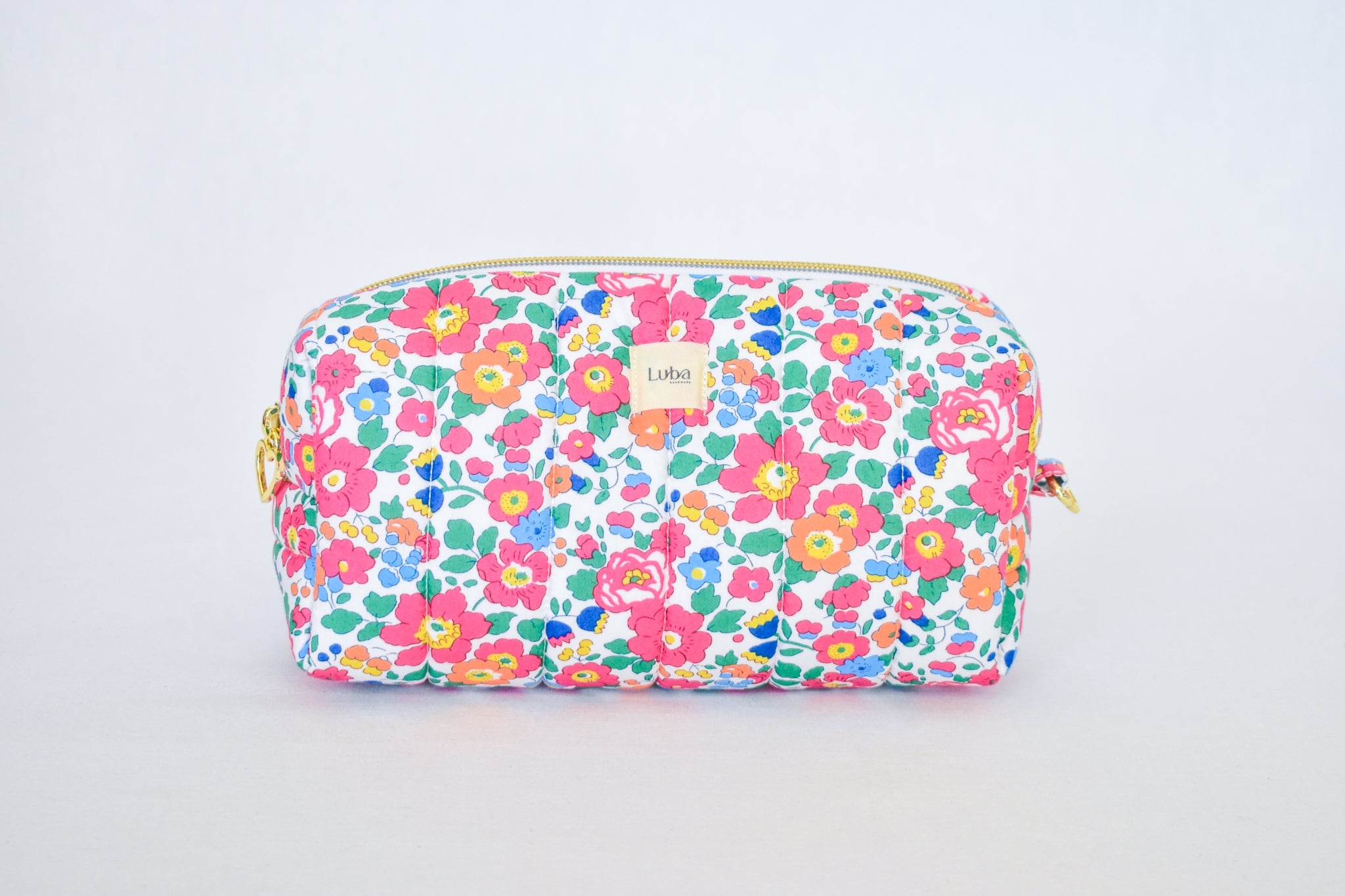 Betsy Ann Bright Pink Tana Lawn Toiletry Bag