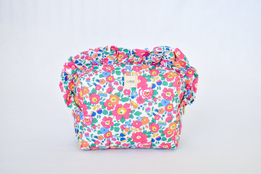 Betsy Ann Bright Pink Tana Lawn Boxy Bag