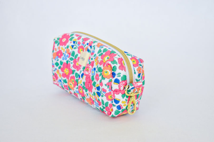 Betsy Ann Bright Pink Tana Lawn Pencil Bag