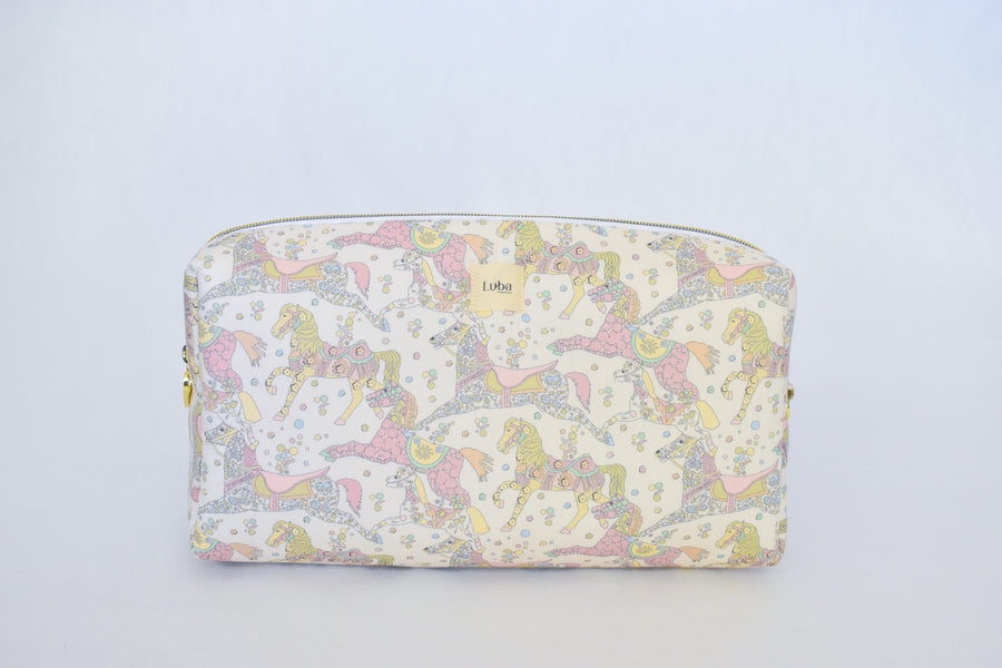 My Little Pace Pink Tana Lawn Toiletry Bag