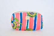 Beau Silk Twill Pink Pencil Bag
