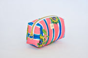 Beau Silk Twill Pink Pencil Bag