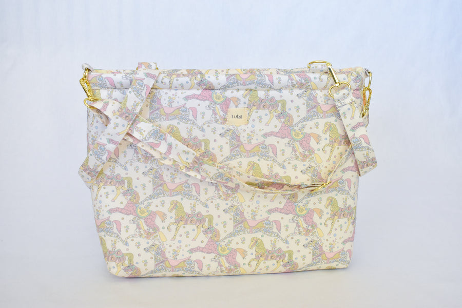 My Little Pace Pink Tana Lawn Diaper Bag