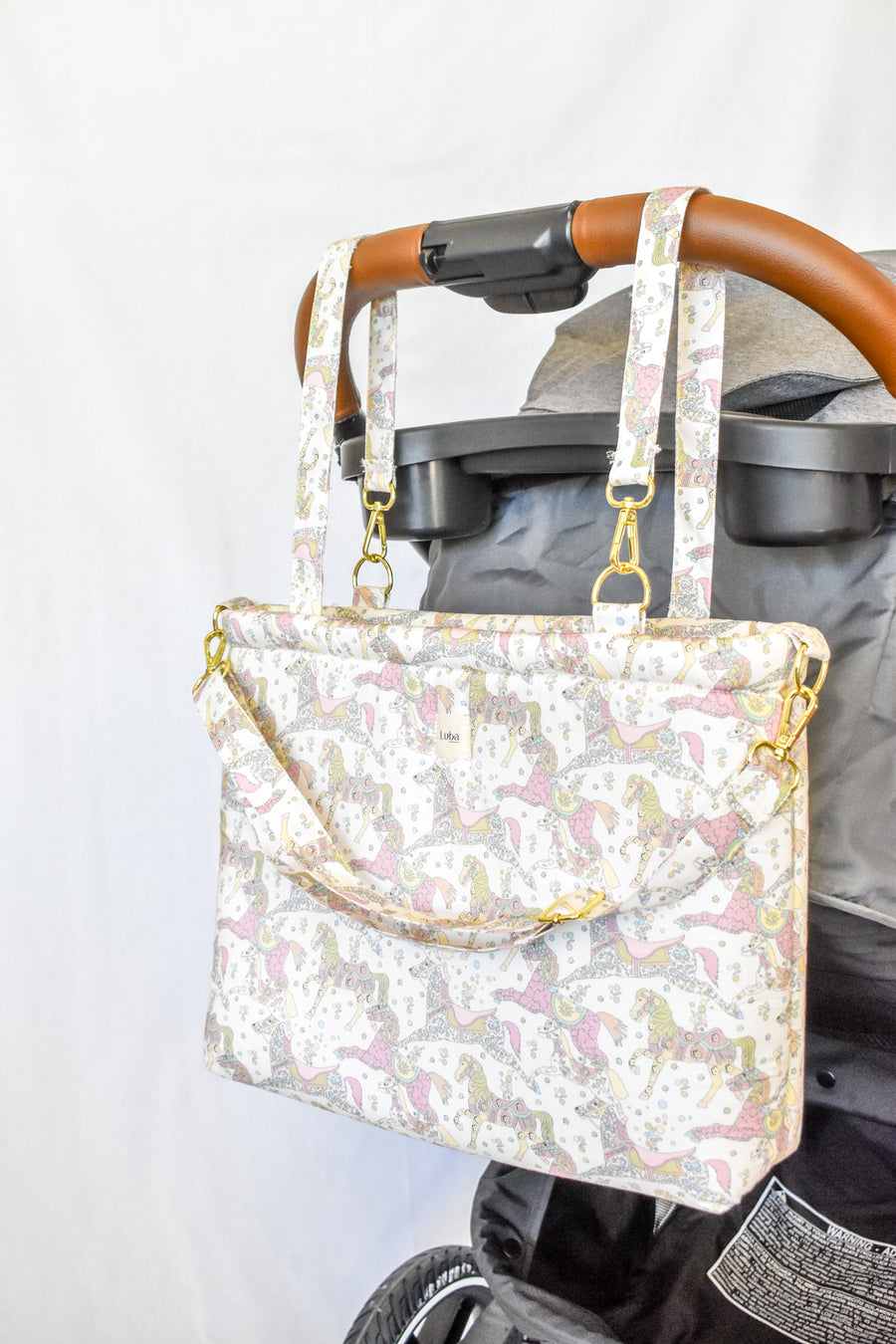 My Little Pace Pink Tana Lawn Diaper Bag