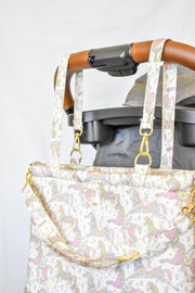 My Little Pace Pink Tana Lawn Diaper Bag