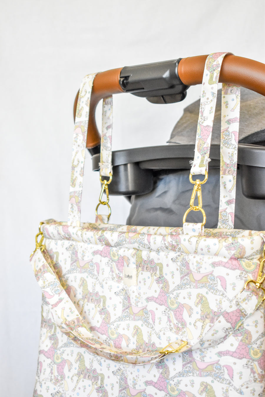 My Little Pace Pink Tana Lawn Diaper Bag
