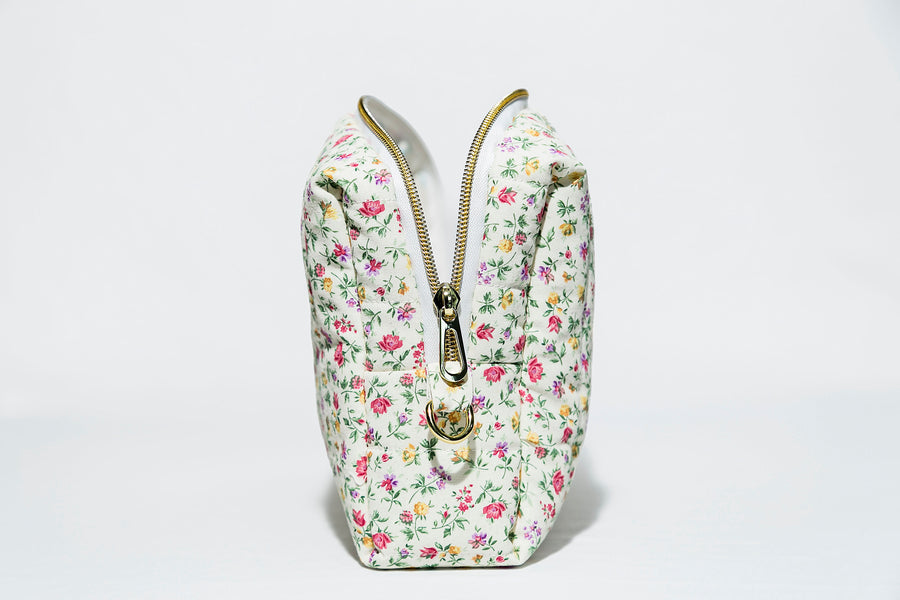 Vintage Floral Toiletry Bag