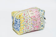 Multi-Colored Flower Boxy Bag