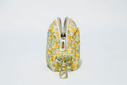 Yellow Floral Jewelry Pouch