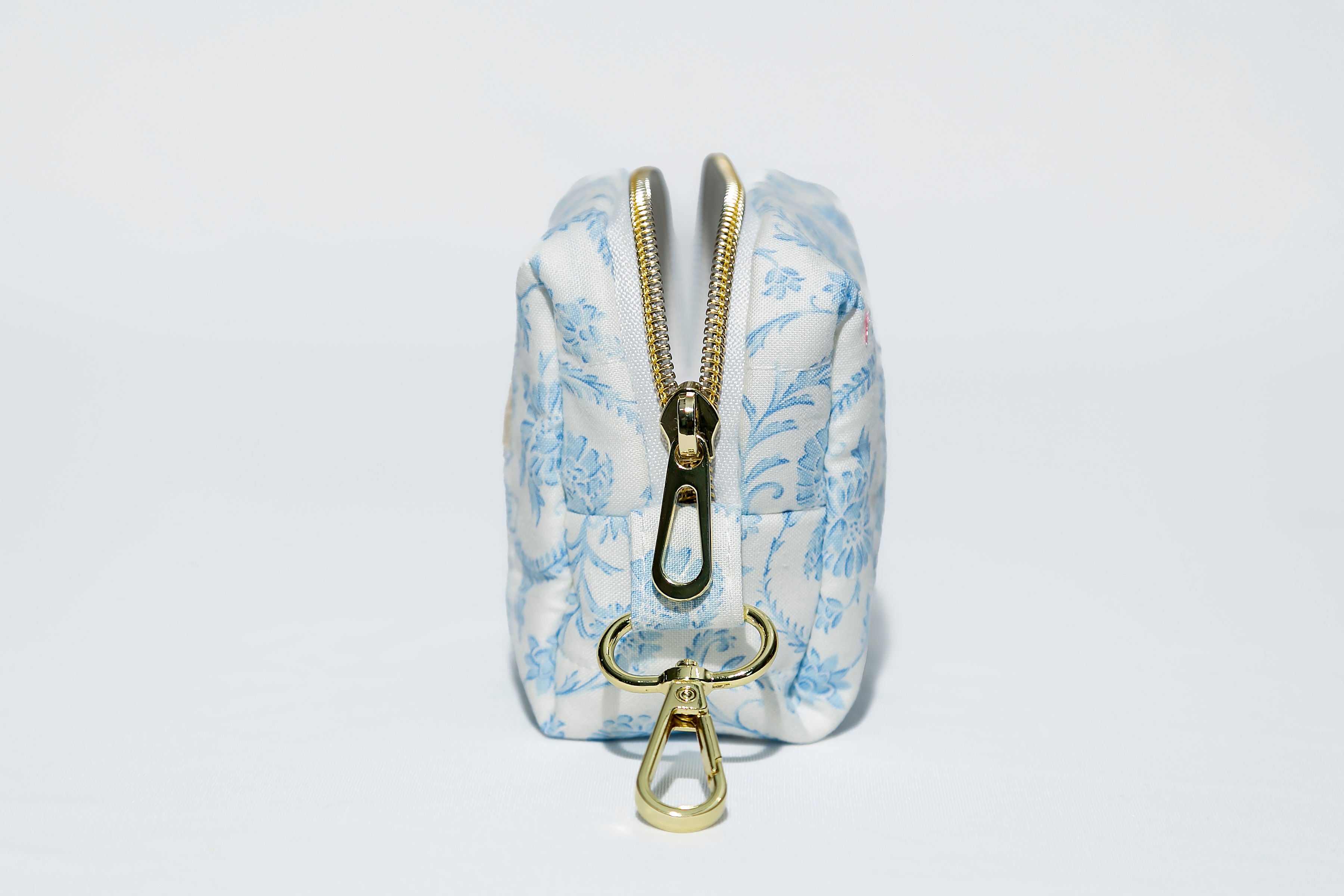 Blue Chinoiserie Jewelry Pouch