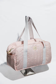 Pink & White Dot Weekend Bag