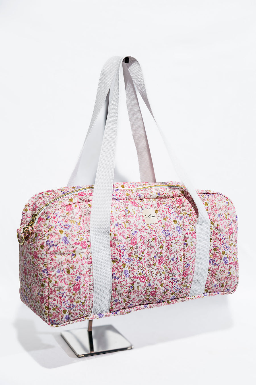 Pink Floral Weekend Bag