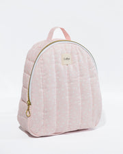 Pink & White Dot Mini Backpack